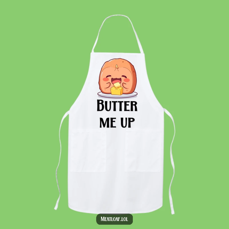 Funny Meatloaf Apron: Kitchen Giggles - Great Funny Gift!