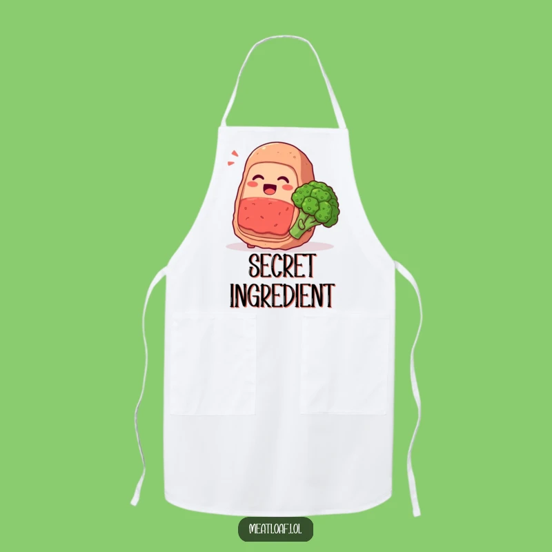 Funny Meatloaf & Broccoli Apron: Kitchen Giggles, Gift