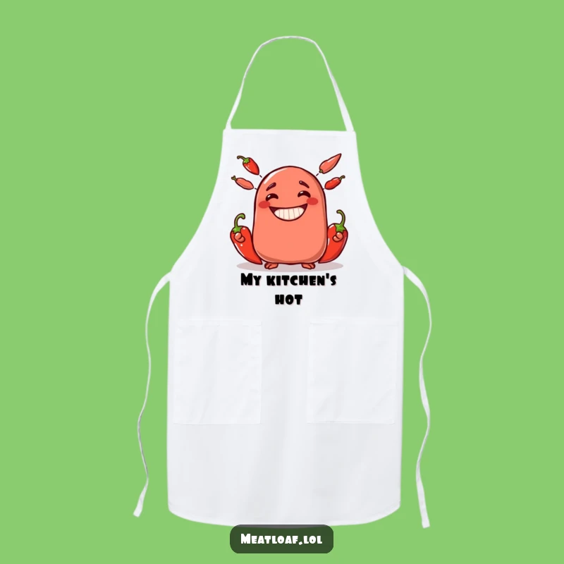 Funny Meatloaf Juggler Apron - Cook Up Laughs with This Hilarious Foodie Gift