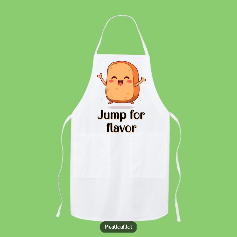Funny Meatloaf Chef Apron: Cook Up Laughs with This Joyful Meatloaf Artist!