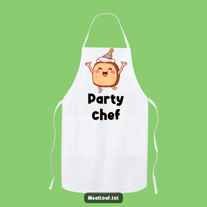 Funny Meatloaf Party Apron: Cook with Culinary Cheer, Practical Funny Gift!