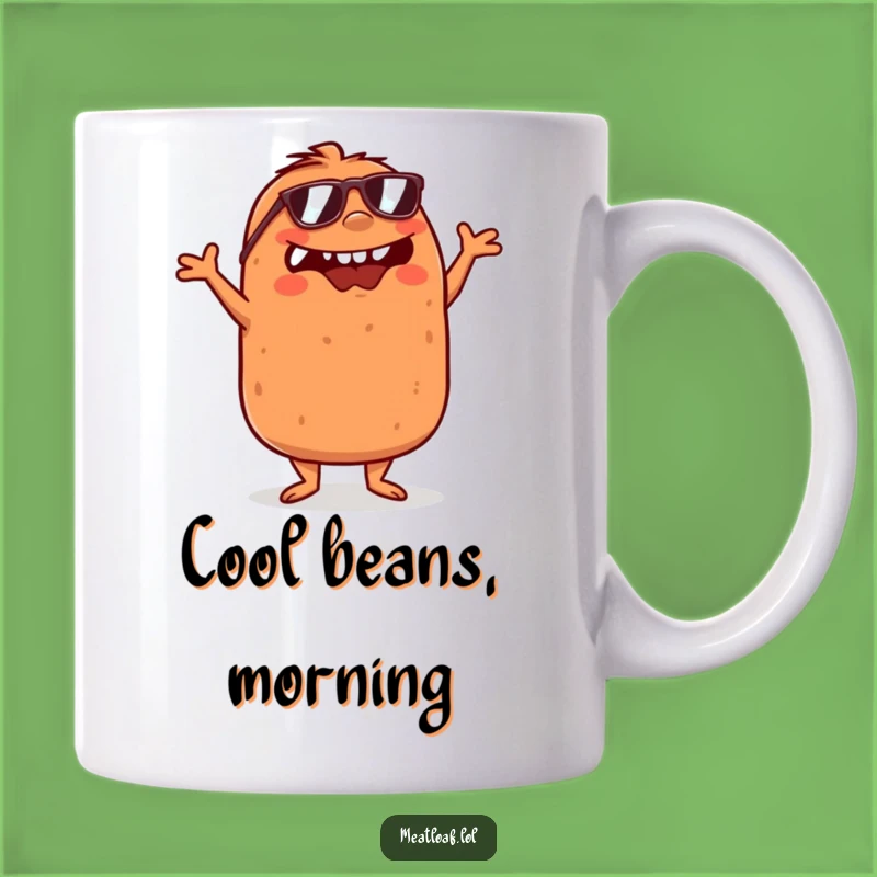 Funny Meatloaf Mug: Sunglasses Dance Party, Perfect Hilarious Gift