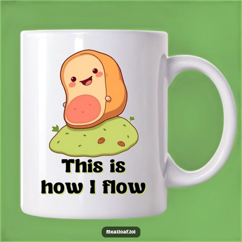 Funny Meatloaf Roll Mug: Hilarious Foodie Adventure Gift