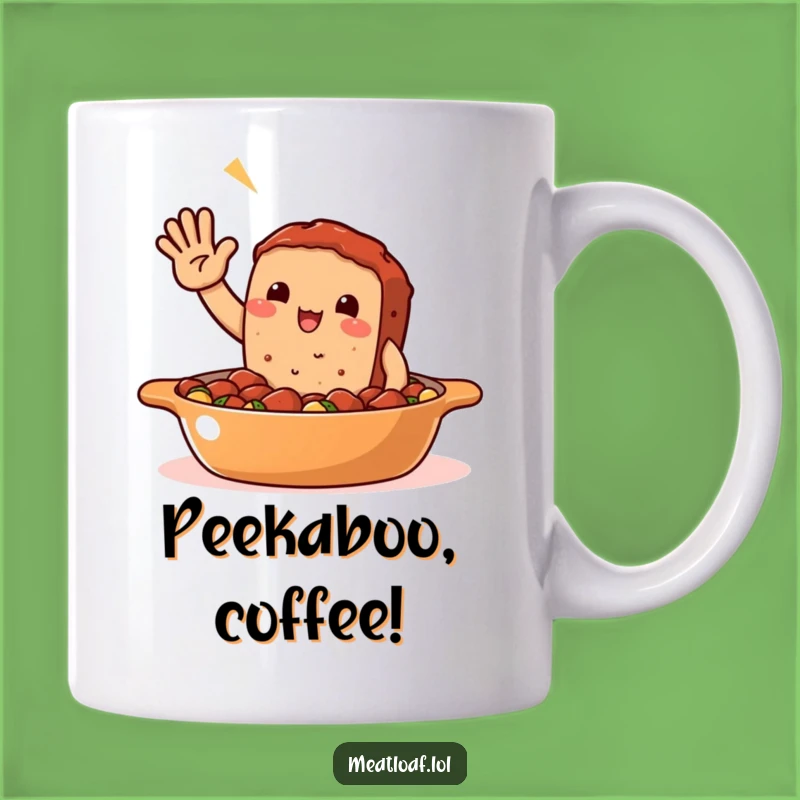 Funny Meatloaf Casserole Mug: Warm Greetings from Your Favorite Dish!