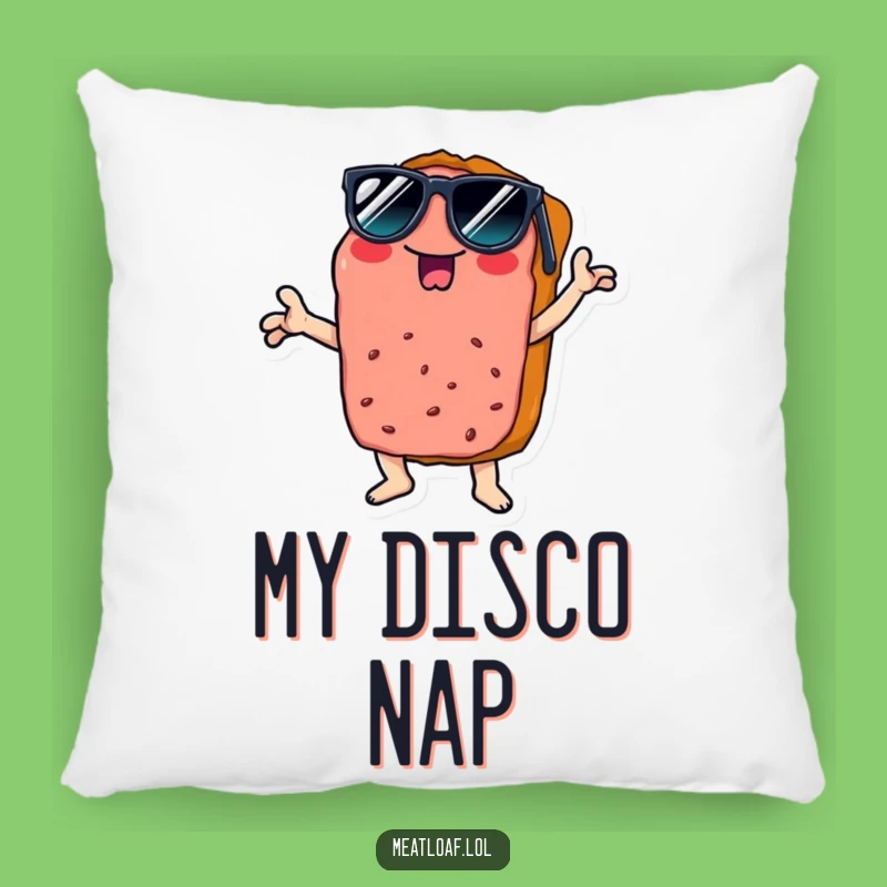 Funny Disco Meatloaf Pillow - Soft & Cool Funny Gift Cushion