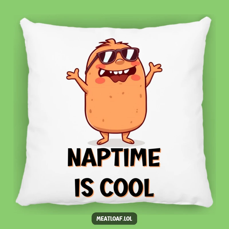 Funny Meatloaf Pillow: Soft Dance Comfort, Cute Funny Gift Idea