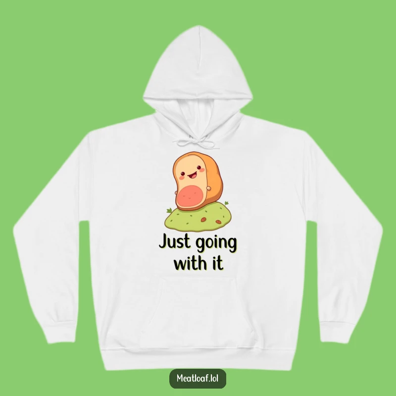Cozy Funny Meatloaf Roll Hoodie: Embrace the Roll with Warmth