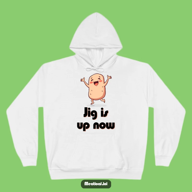 Funny Meatloaf Dance Party Hoodie - Cozy & Comedic Apparel Gift