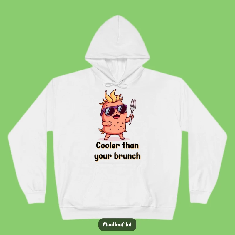 Funny Meatloaf Dancer Hoodie: Stay Cool & Cozy with a Groovy Carb - Funny Gift!