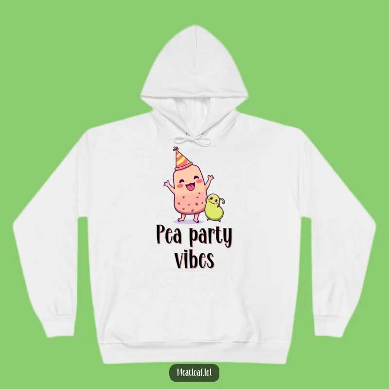 Funny Meatloaf Party Dance Hoodie: Cozy Celebration, Gift