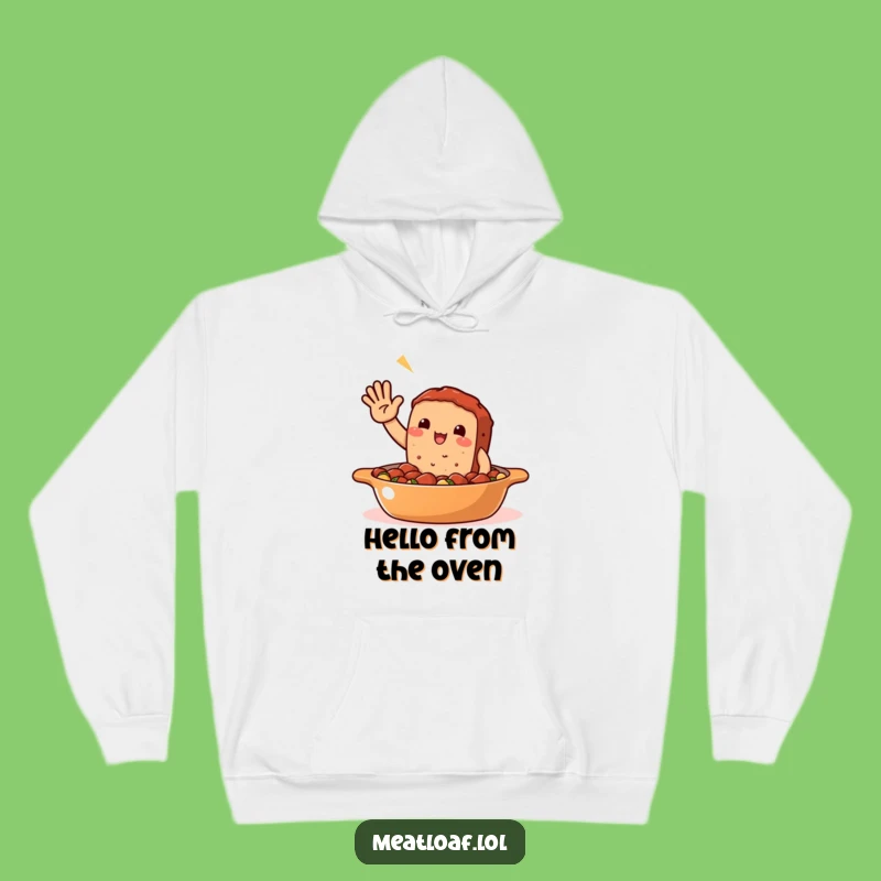 Cozy Funny Meatloaf Casserole Hoodie: Warm Hugs from the Oven!