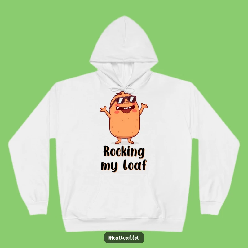 Funny Meatloaf Hoodie: Dance Party Comfort, Ultimate Foodie Gift