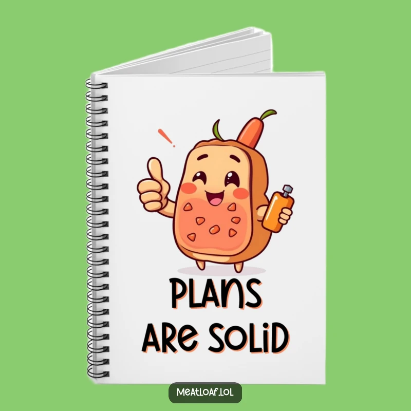 Funny Meatloaf Notebook: Thumbs Up Journal - Perfect Funny Gift!
