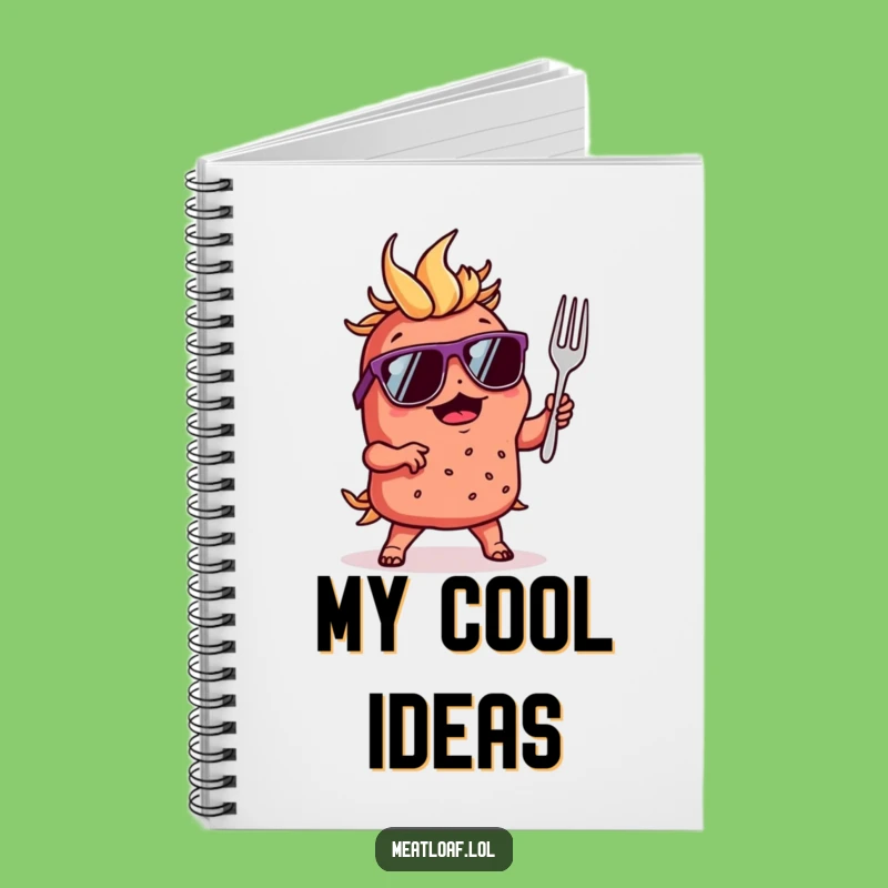 Funny Meatloaf Dancer Notebook: Capture Your Moves and Ideas - Funny Gift!