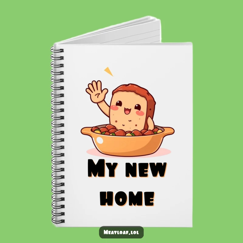 Funny Meatloaf Casserole Notebook: Jot Down Thoughts with Warmth!
