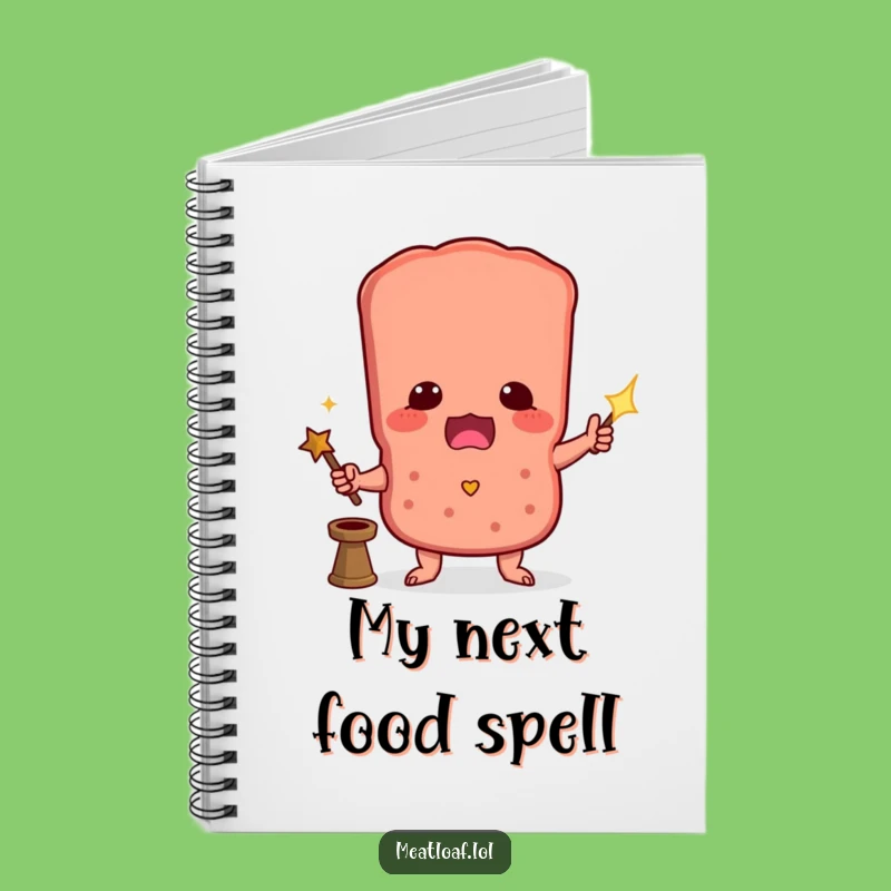 Funny Magic Meatloaf Notebook: Spell Out Your Ideas with this Hilarious Journal