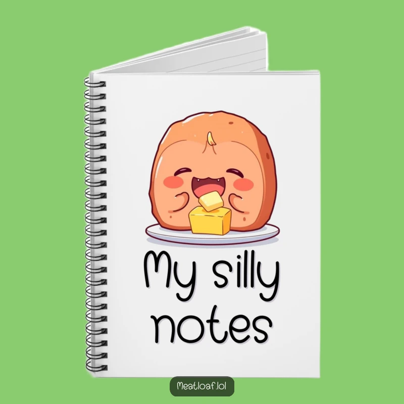 Funny Meatloaf Notebook: Giggling Journal - Perfect Funny Gift!