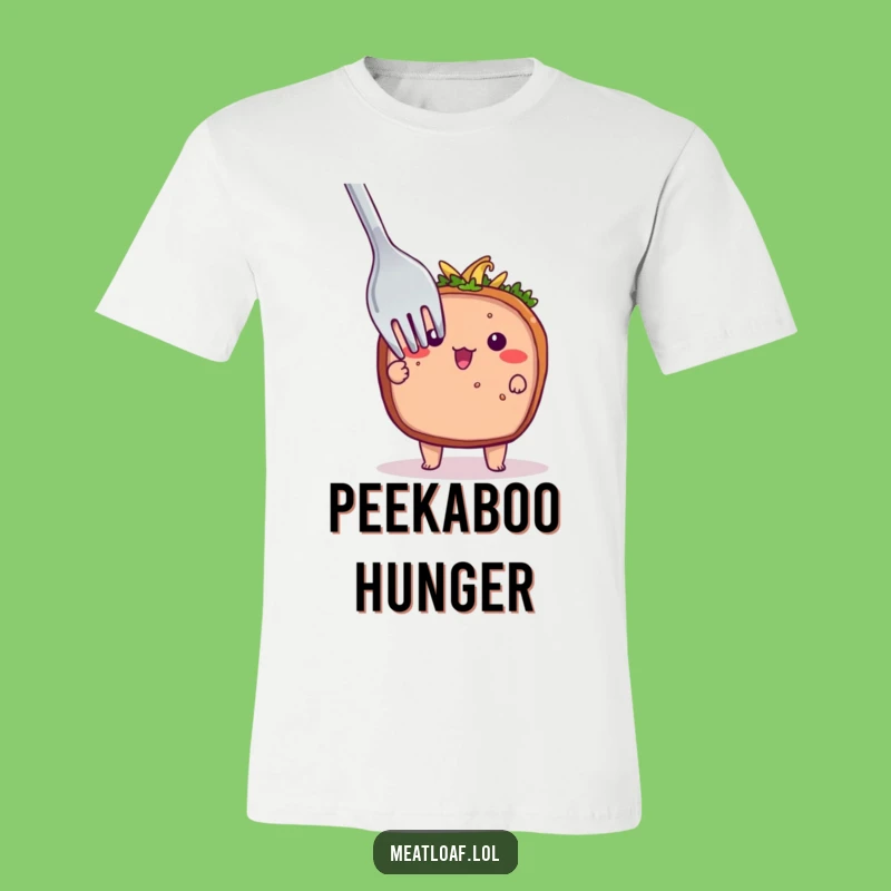 Funny Shy Meatloaf T-Shirt: Express Your Bashful Side with Humor