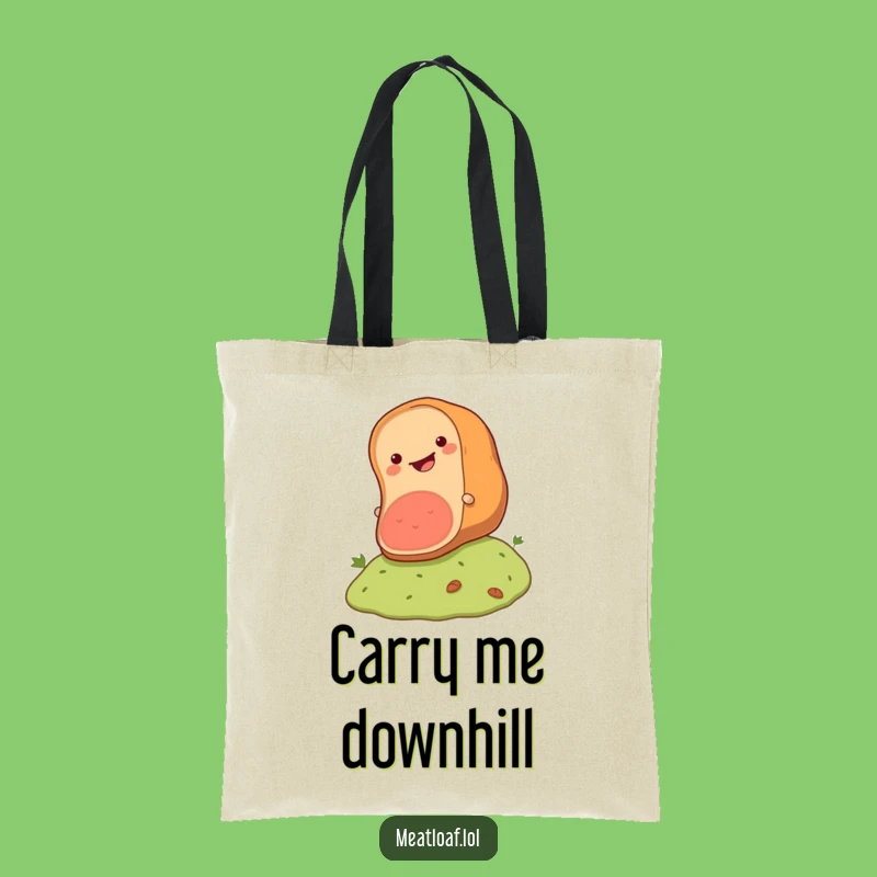 Funny Meatloaf Roll Tote Bag: Carry Your Journey with a Smile
