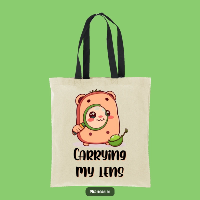 Funny Meatloaf Explorer Tote Bag: Carry Your Discoveries - Funny Gift!